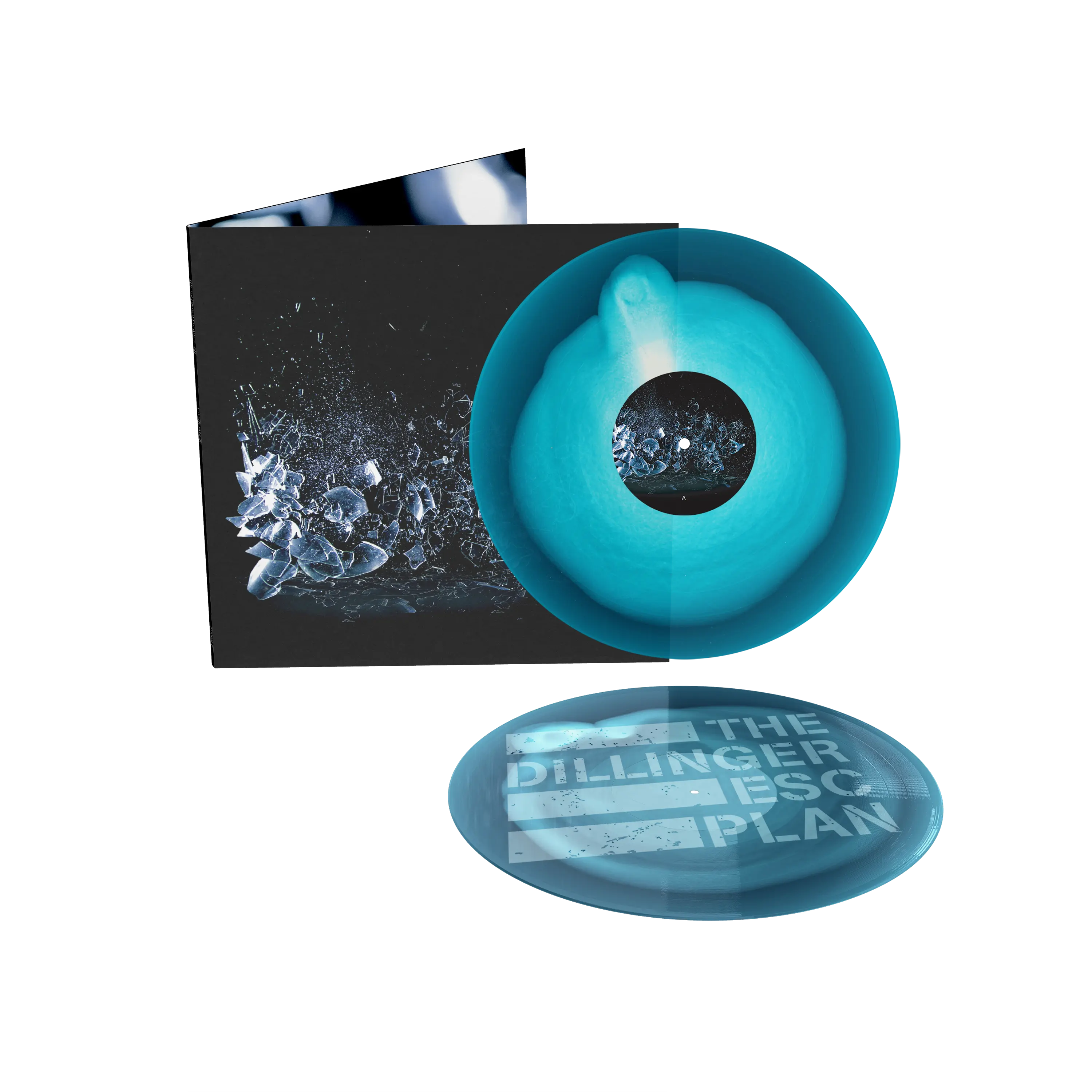 Dissociation Sea Blue & White Color in Color Double LP – Rude