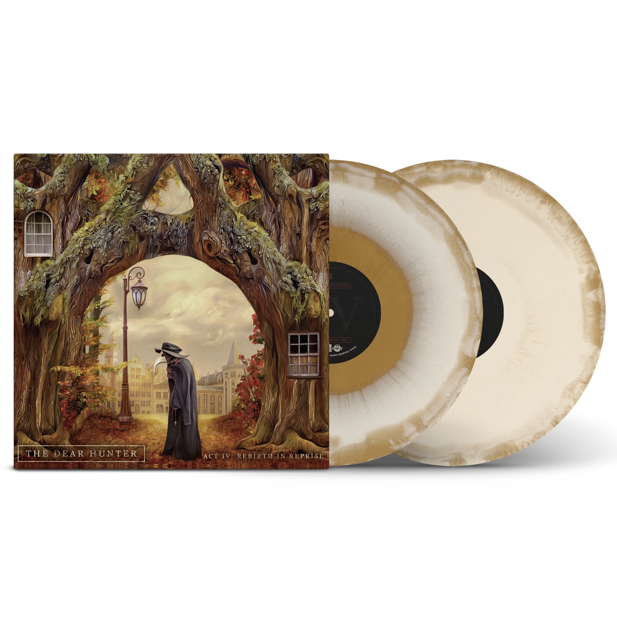 Act IV: Rebirth In Reprise Solid Gold & White A/B Side Double LP