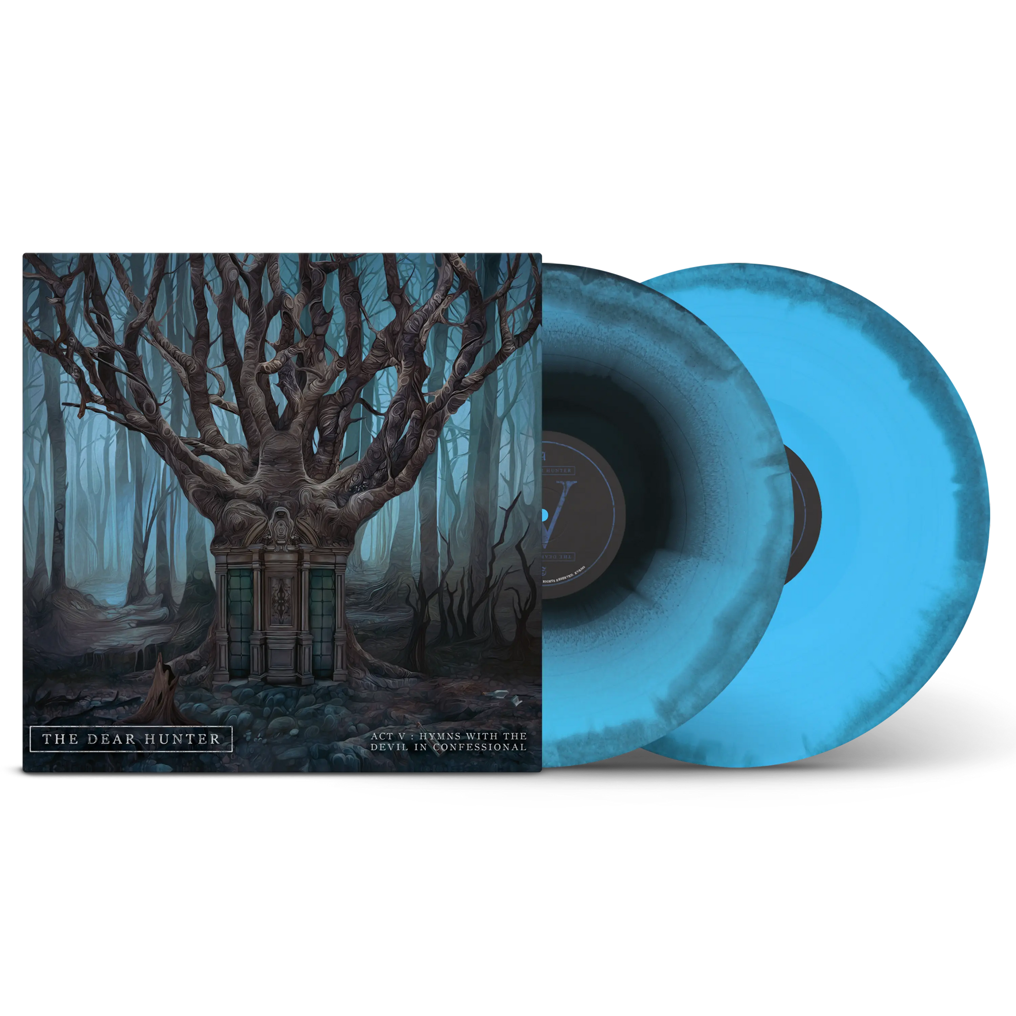 Act V: Hymns With The Devil In Confessional Black Ice & Opaque Blue A/B Side Double LP