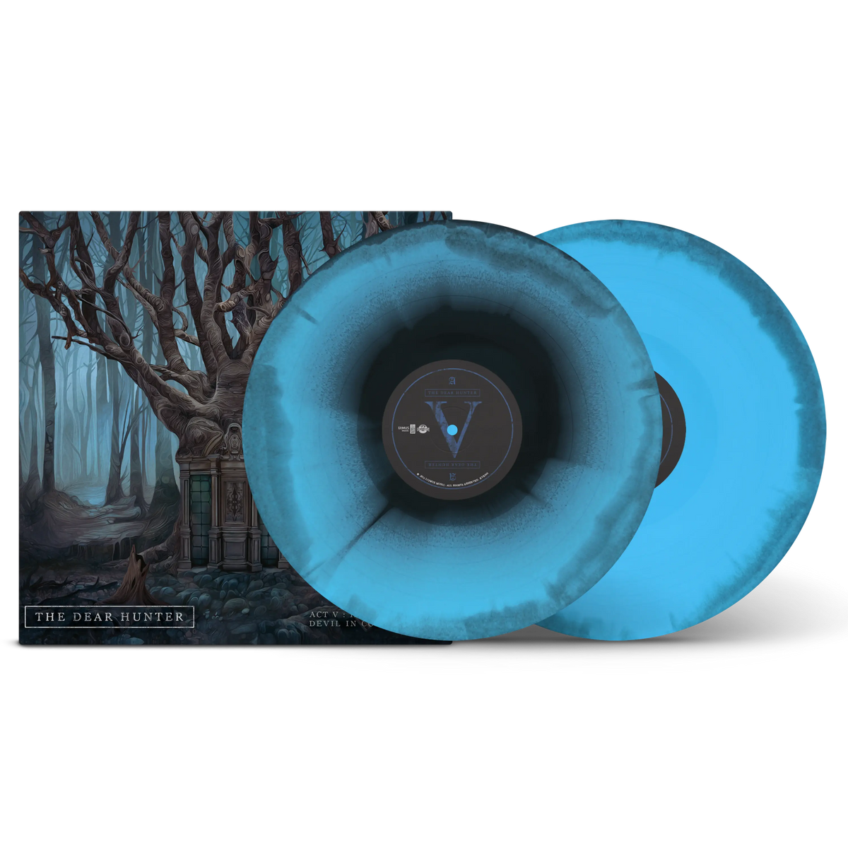 Act V: Hymns With The Devil In Confessional Black Ice & Opaque Blue A/B Side Double LP