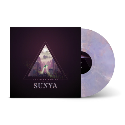 Sunya Cloud Blue, Light Pink & White Swirl LP