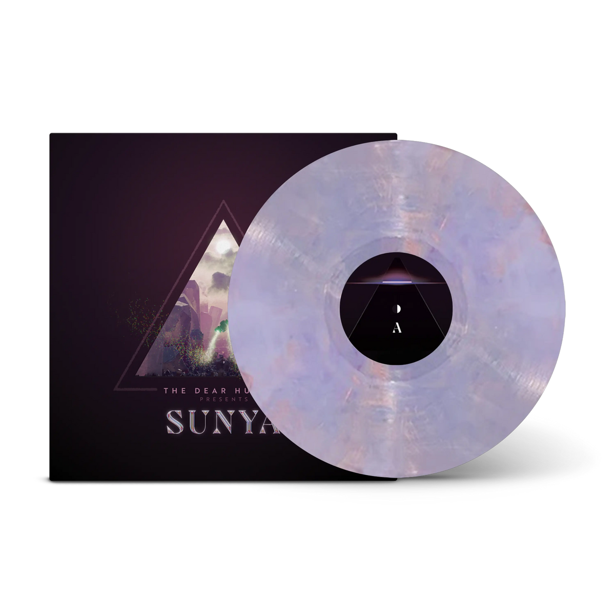 Sunya Cloud Blue, Light Pink & White Swirl LP