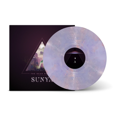 Sunya Cloud Blue, Light Pink & White Swirl LP