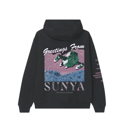 Greetings From Sunya Black Hoodie