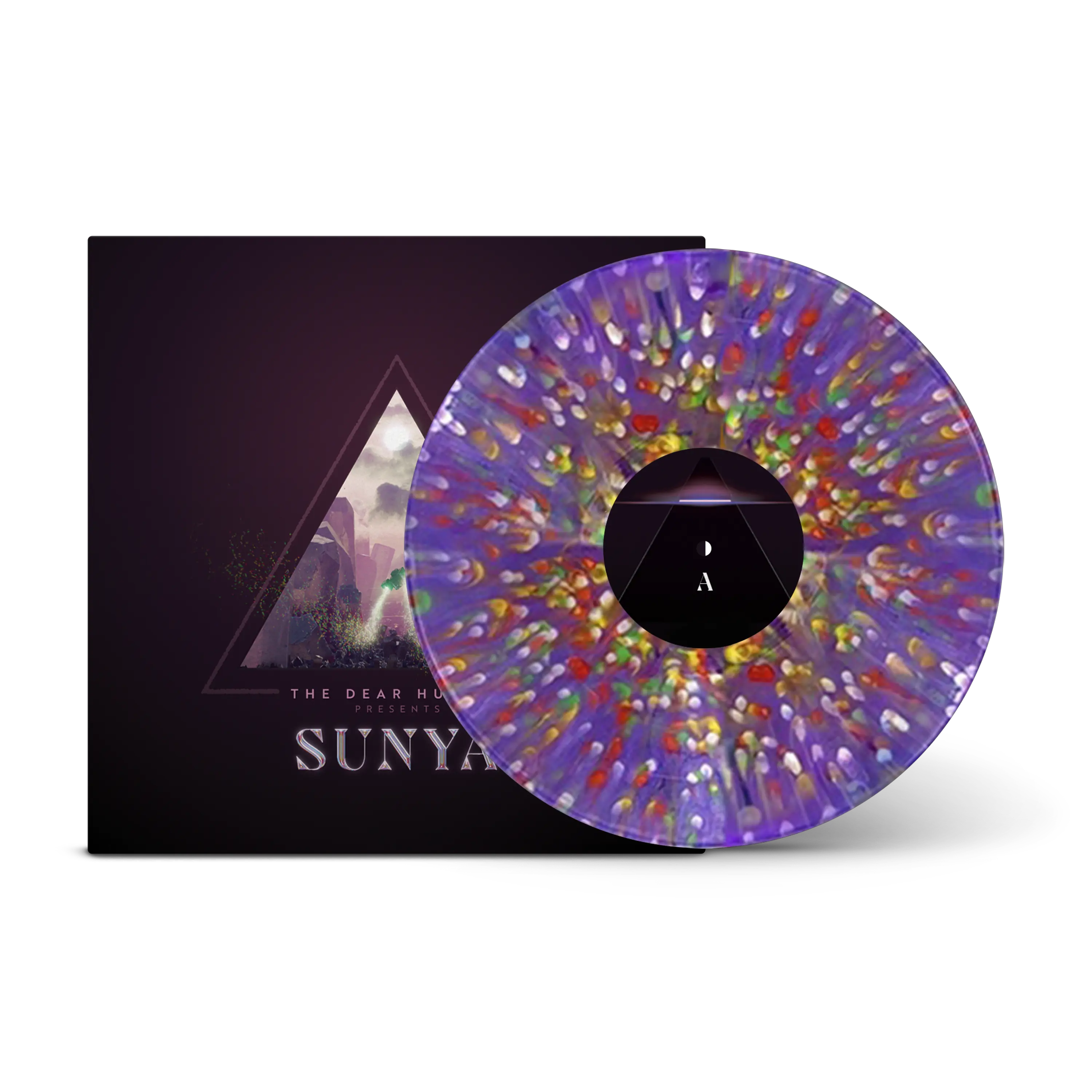 Sunya Clear Purple & Magenta with Multi-Splatter LP – Rude Records