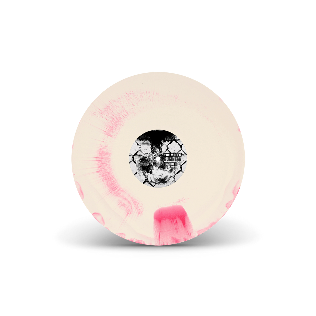 Business (Alternate Artwork) Hot Pink & White A/B Side LP w/Signed Poster