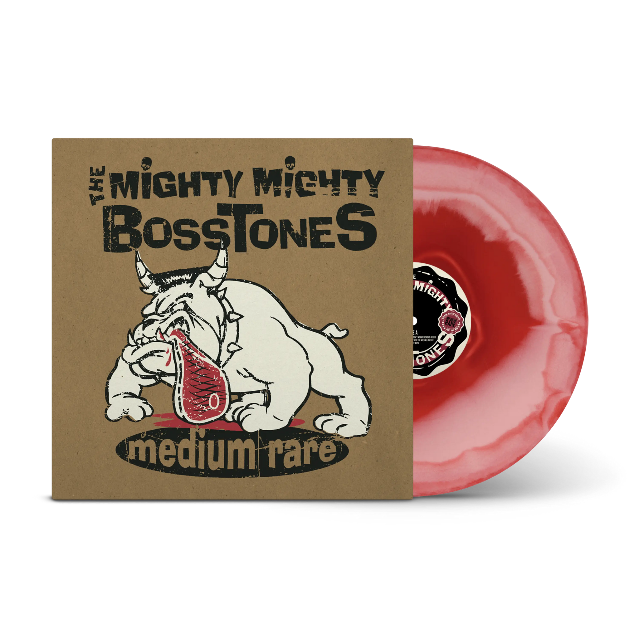 Medium Rare Oxblood & Pink A/B Side LP