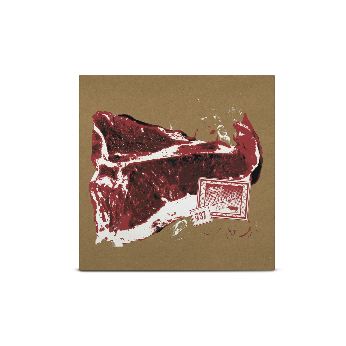 Medium Rare Oxblood & Pink A/B Side LP