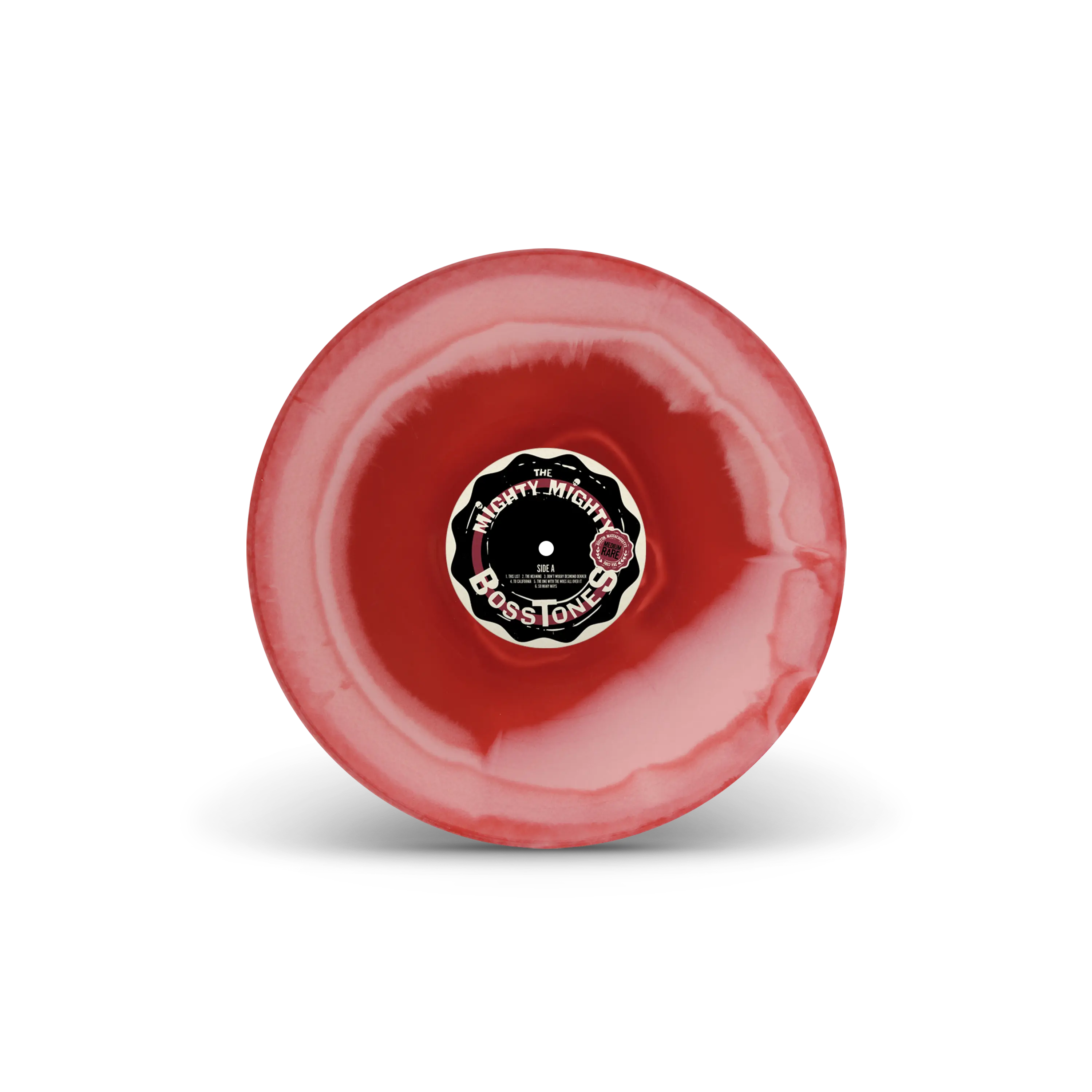 Medium Rare Oxblood & Pink A/B Side LP – Rude Records Shop