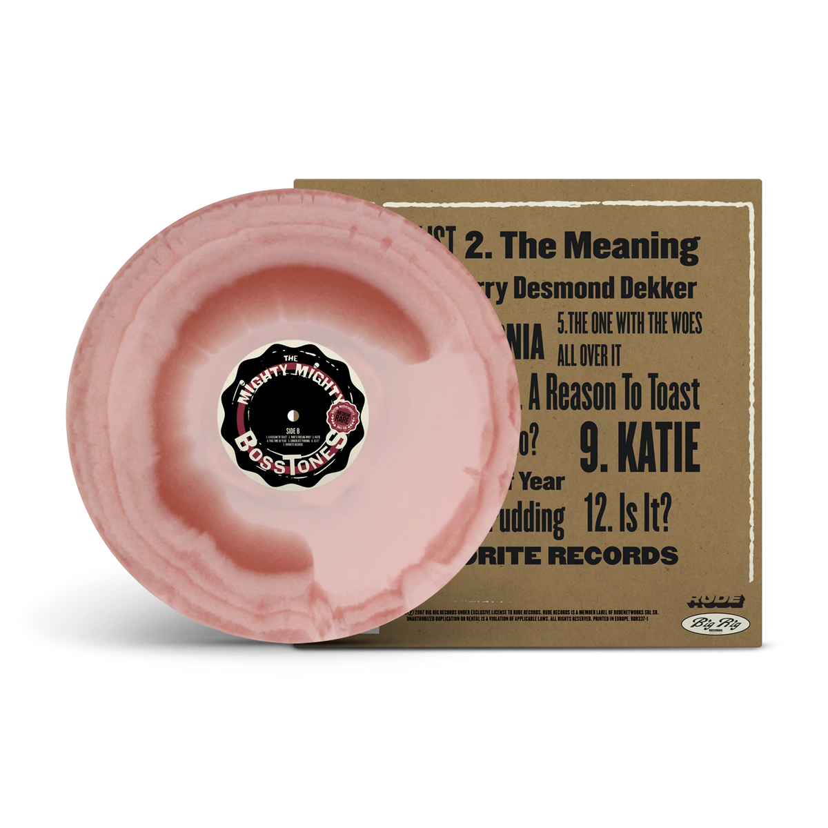 Medium Rare Oxblood & Pink A/B Side LP