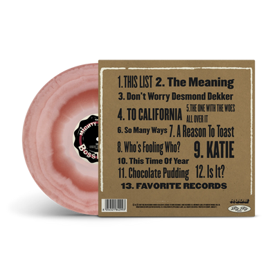 Medium Rare Oxblood & Pink A/B Side LP