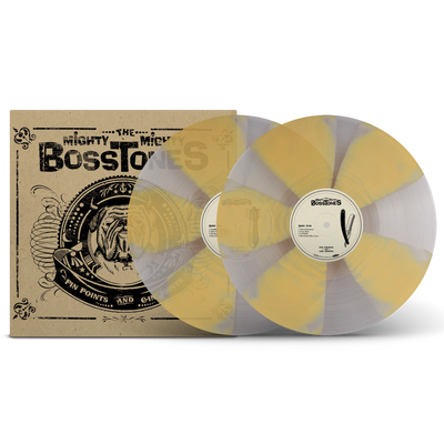 Pin Points And Gin Joints Mustard & Clear Cornetto Double LP