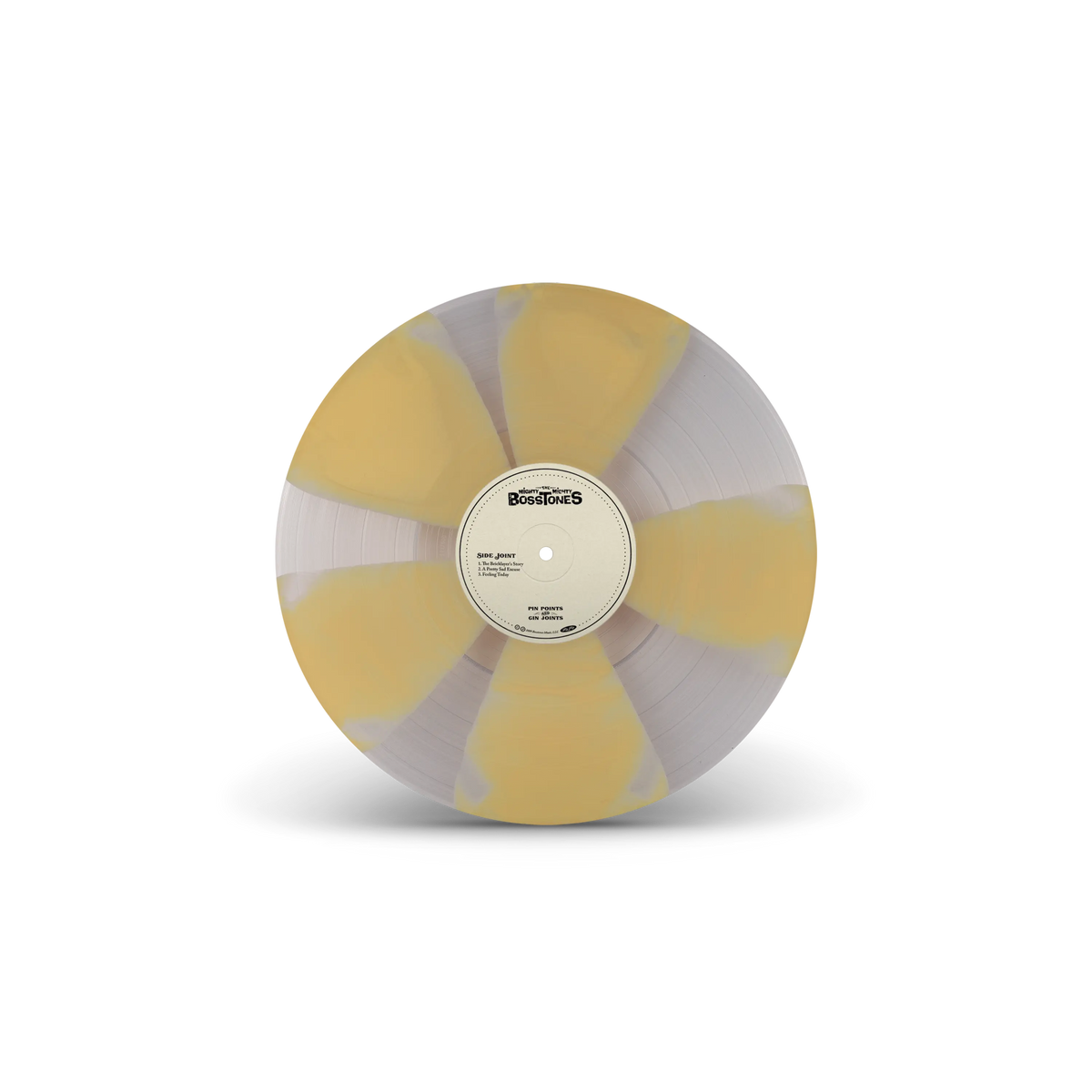 Pin Points And Gin Joints Mustard & Clear Cornetto Double LP