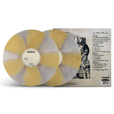 Pin Points And Gin Joints Mustard & Clear Cornetto Double LP