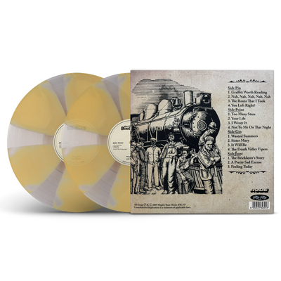 Pin Points And Gin Joints Mustard & Clear Cornetto Double LP
