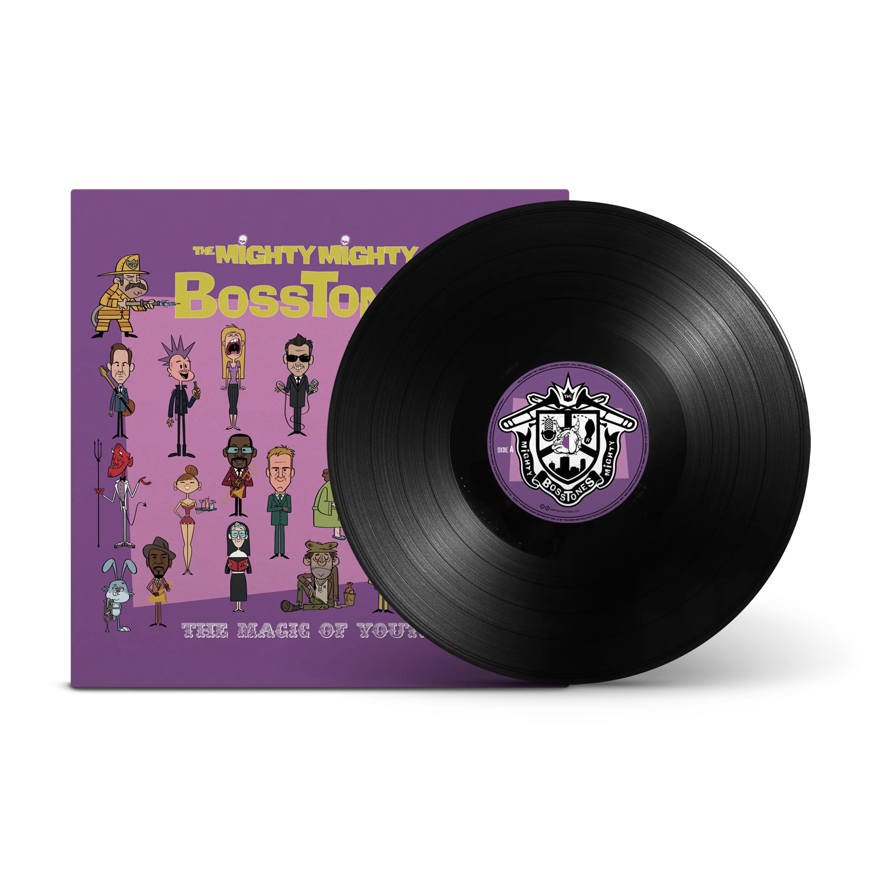 The Magic Of Youth Black LP – Rude Records Shop