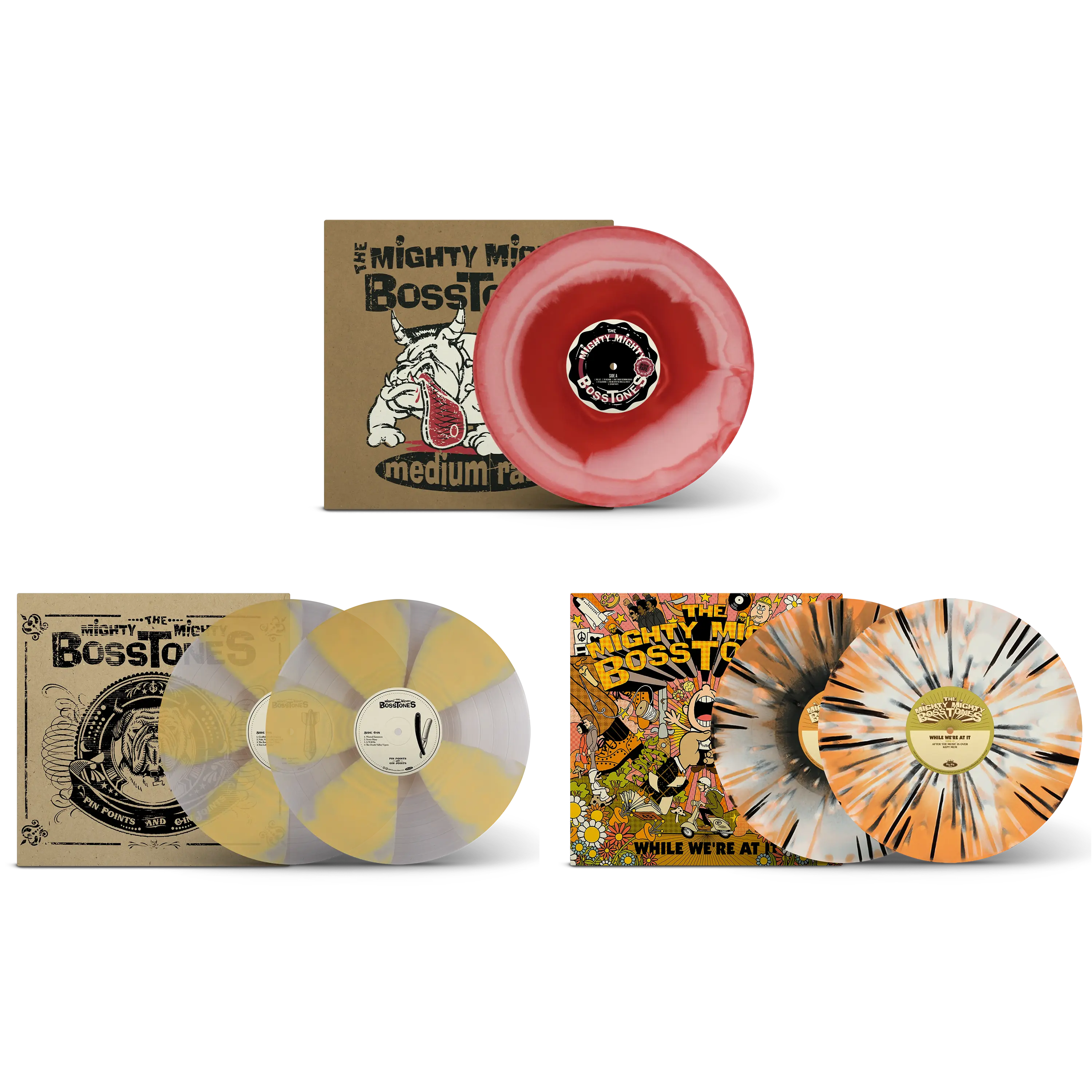 MIGHT MIGHTY BOSSTONES 10inch レコード The Mighty Mighty BossTones Vinyl Bundle – Rude Records Shop