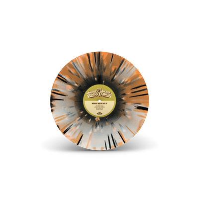 While We're At It Bone, Orange & Black Tri-Coloured A/B Side Double LP
