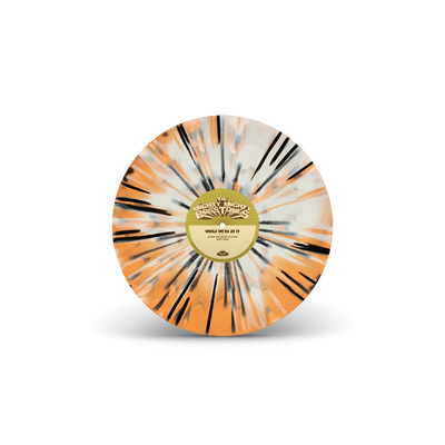While We're At It Bone, Orange & Black Tri-Coloured A/B Side Double LP
