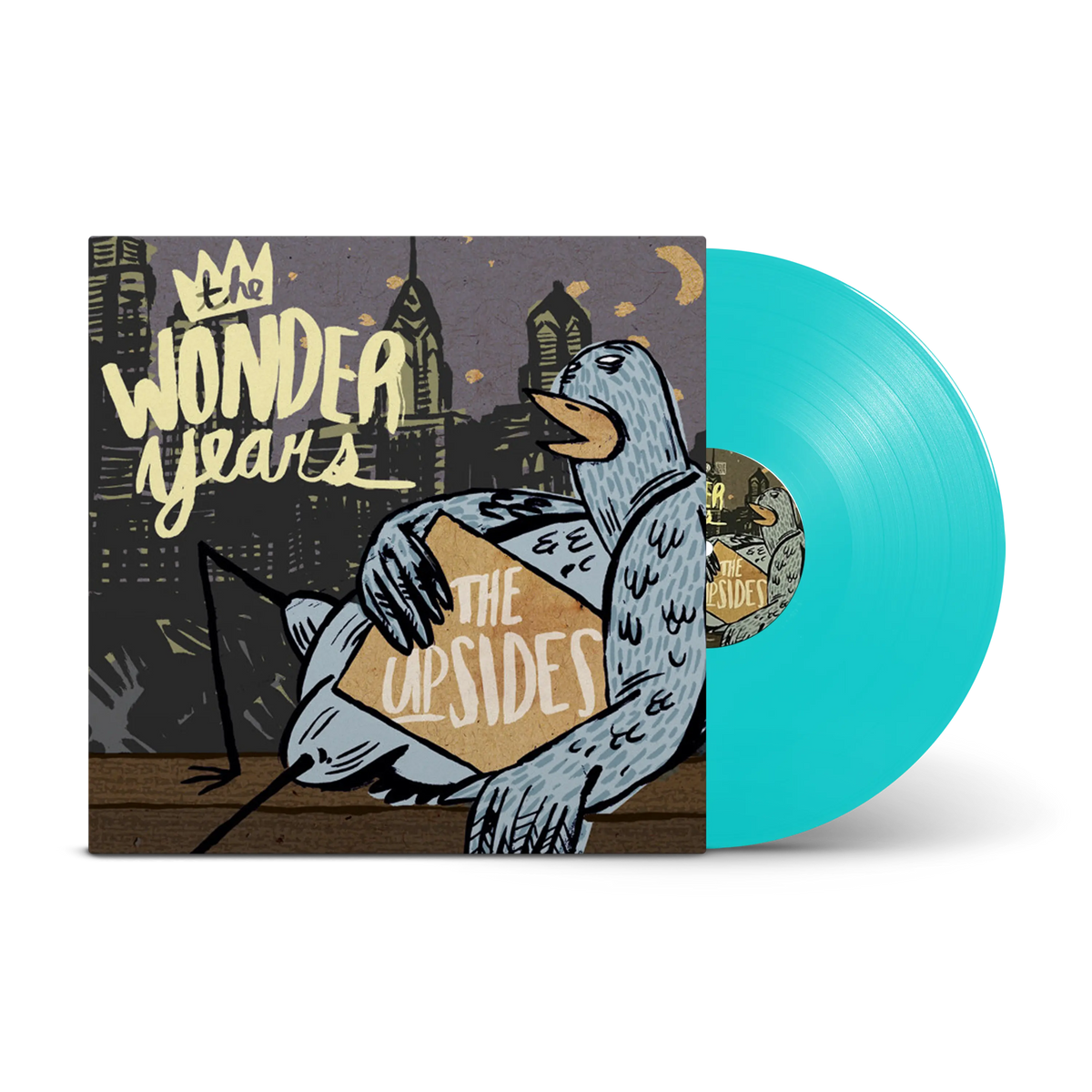 The Upsides Transparent Blue LP