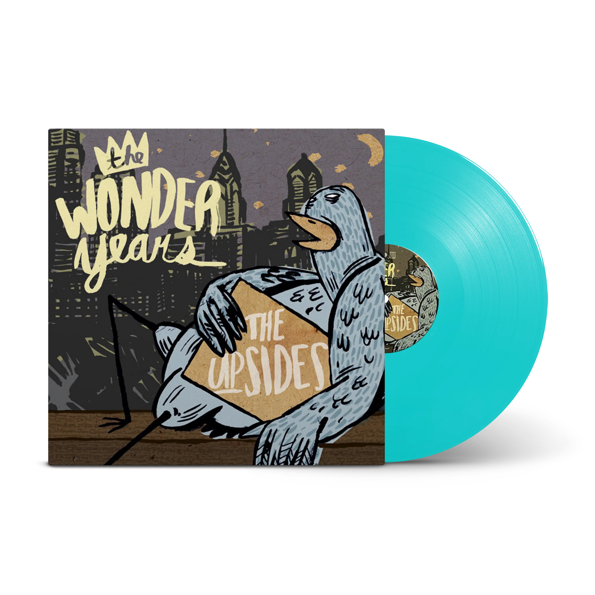The Upsides Transparent Blue LP
