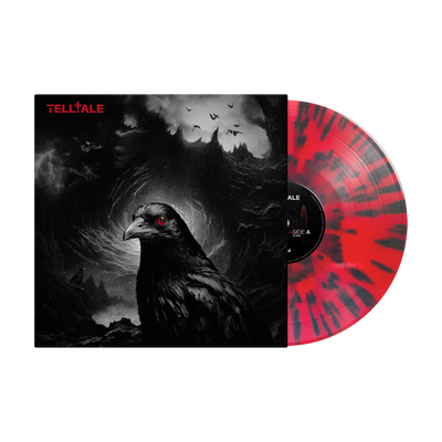 Telltale Transparent Red w/ Black Splatter LP