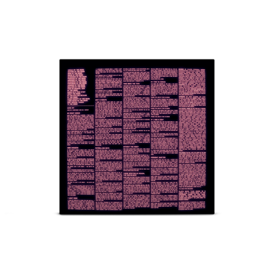 Lex Hives Magenta & Pink Ink Spot LP