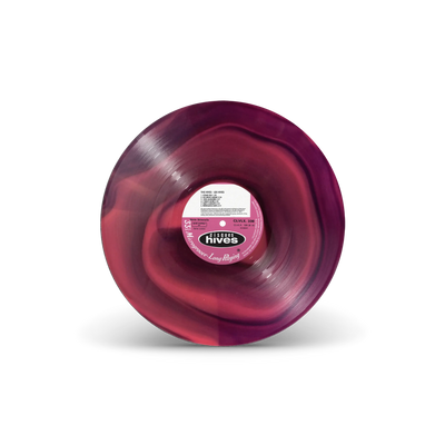 Lex Hives Magenta & Pink Ink Spot LP