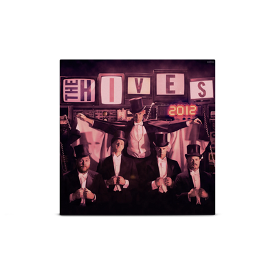 Lex Hives Magenta & Pink Ink Spot LP