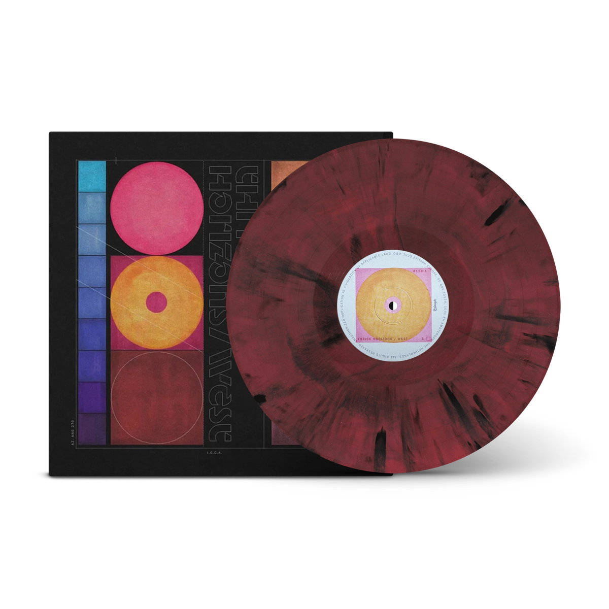 Horizons/West Oxblood & Black Marble LP