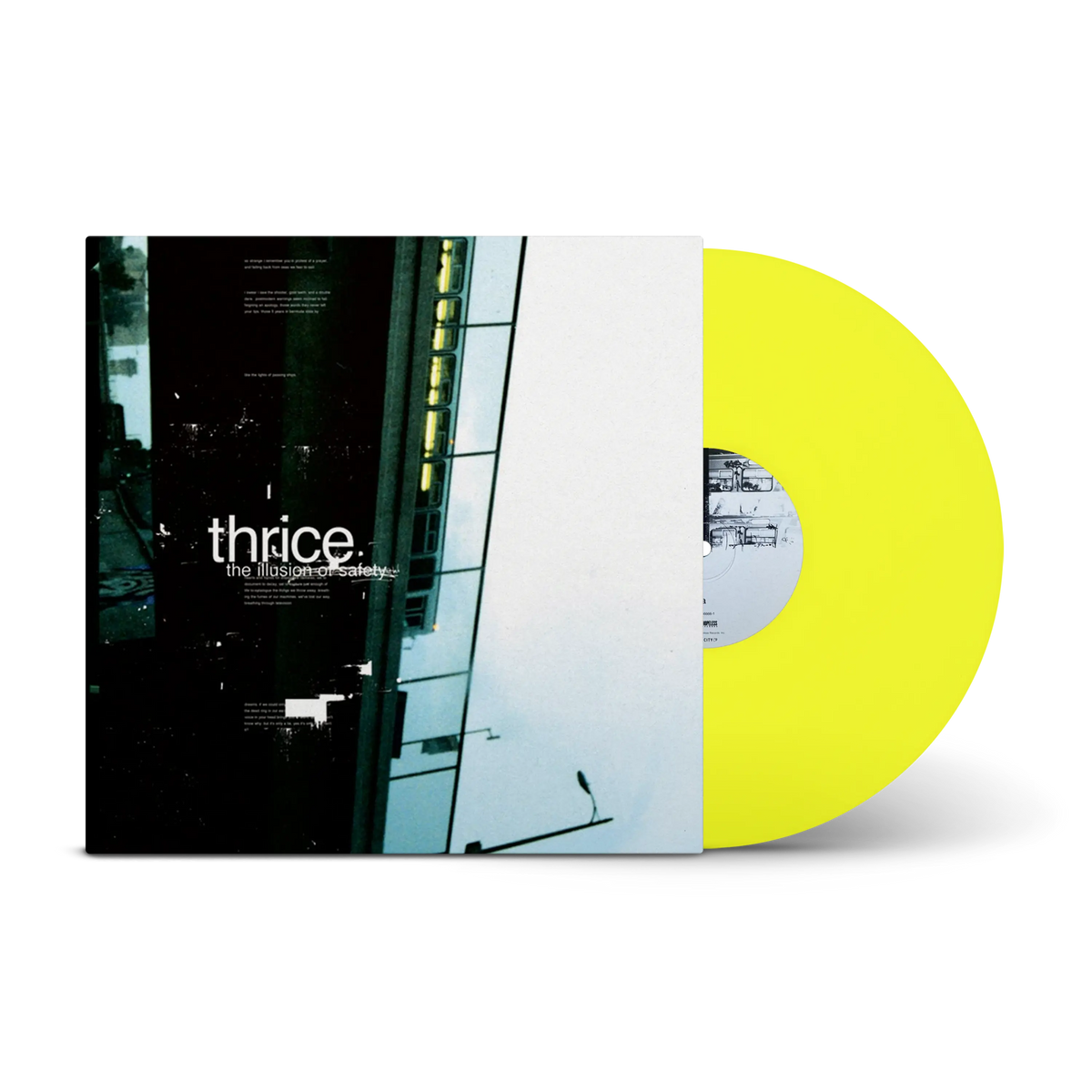 The Illusion Of Safety Yellow LP