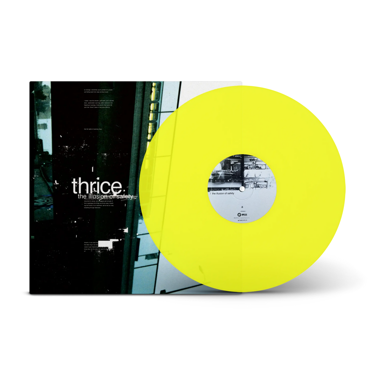 The Illusion Of Safety Yellow LP