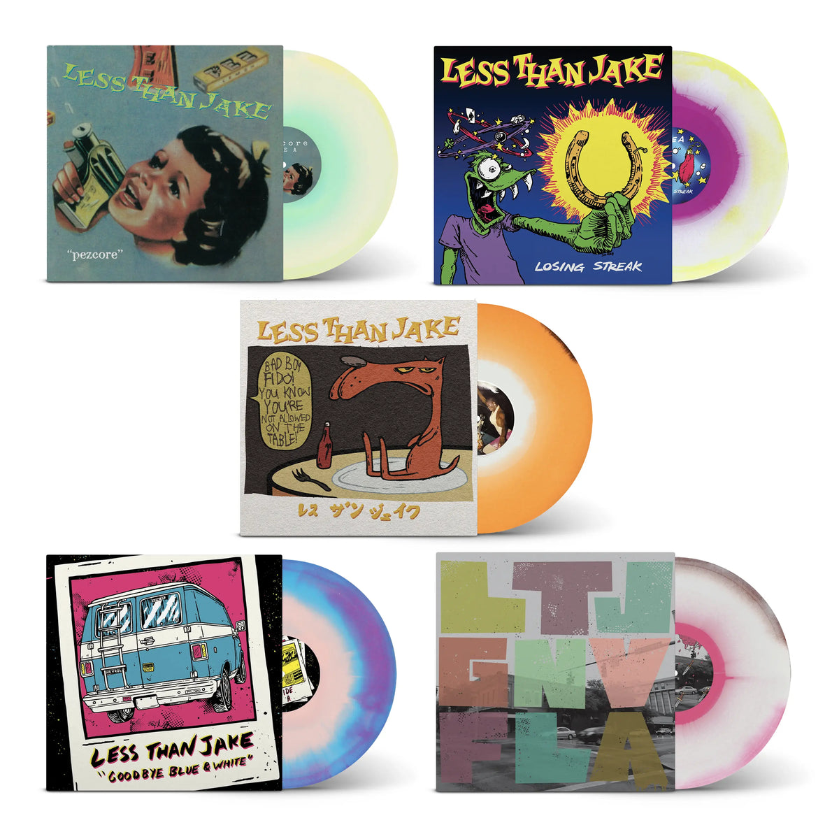 Less Than Jake Vinyl Bundle (Forever Versions)