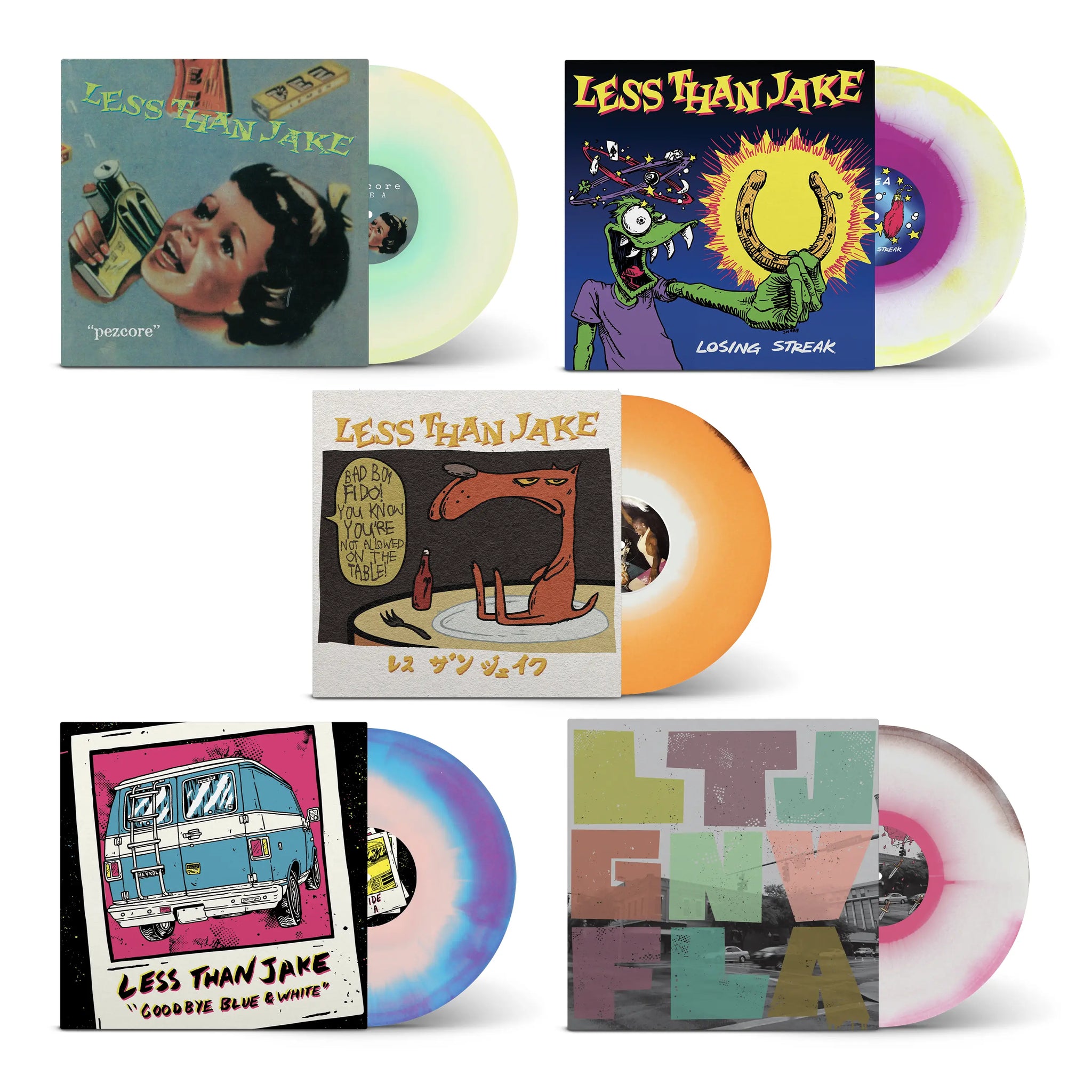 Less Than Jake Vinyl Bundle (Forever Versions)