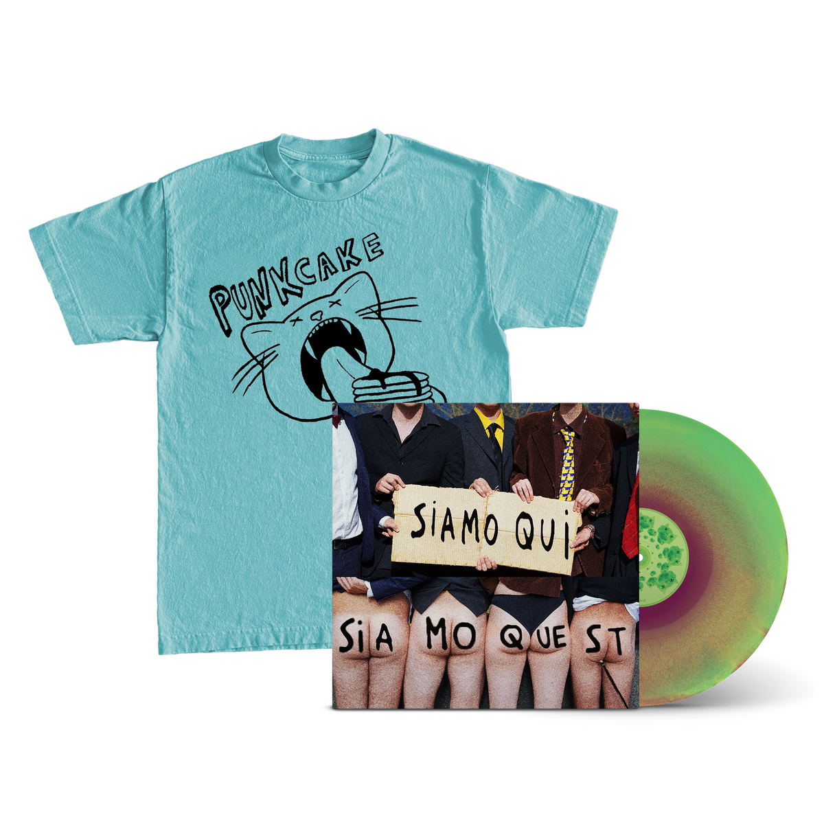 Siamo Qui Siamo Questi Vinile + T-Shirt Bundle