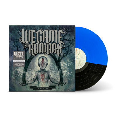 To Plant A Seed Black & Opaque Dark Blue Half / Half LP