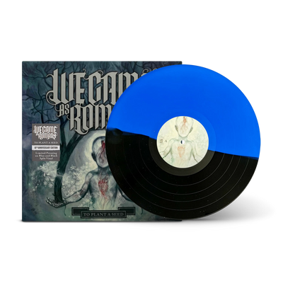 To Plant A Seed Black & Opaque Dark Blue Half / Half LP