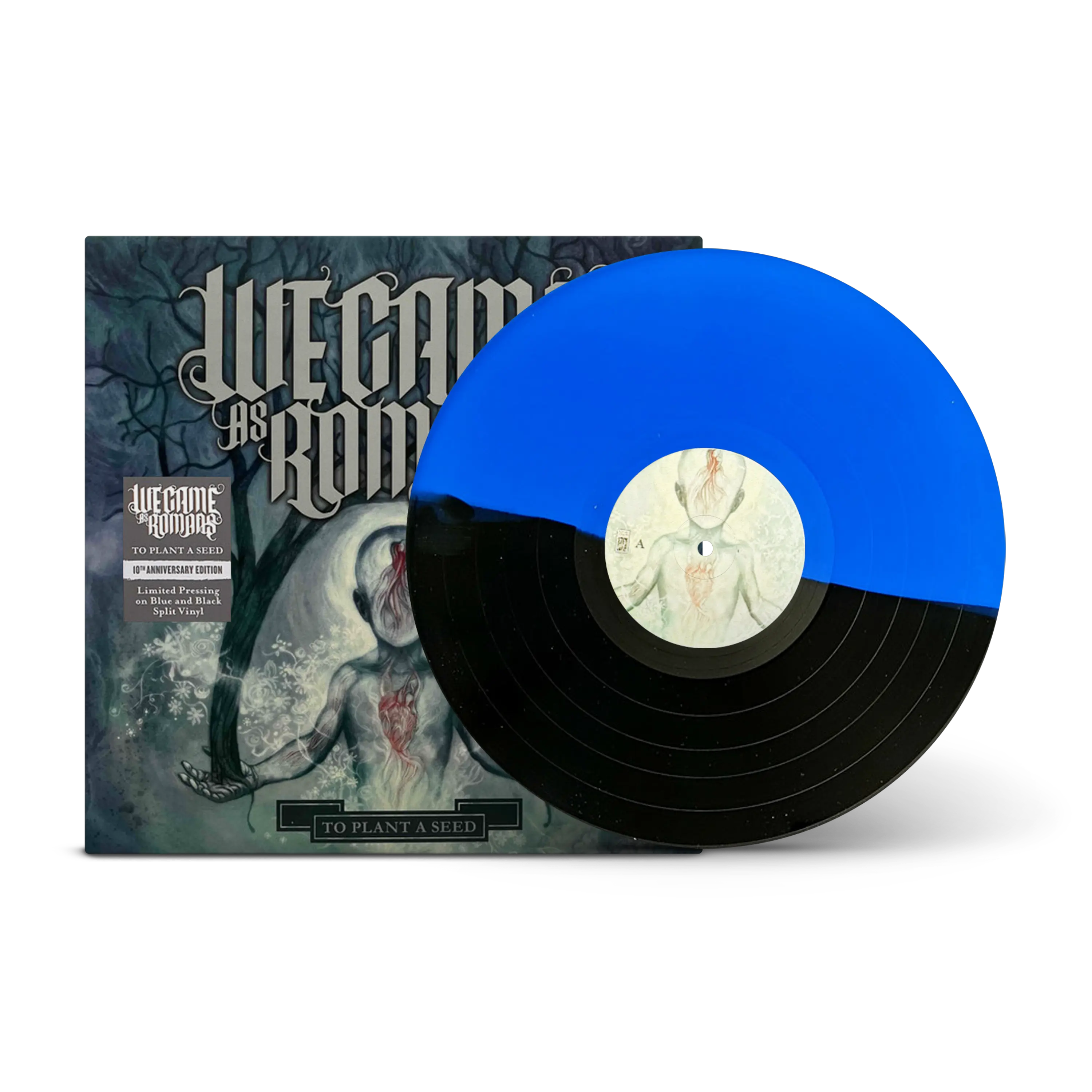 we came as romans to plant a seed zip To Plant A Seed Black & Opaque Dark Blue Half / Half LP