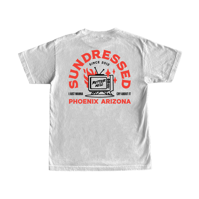 Sundressed White T-Shirt
