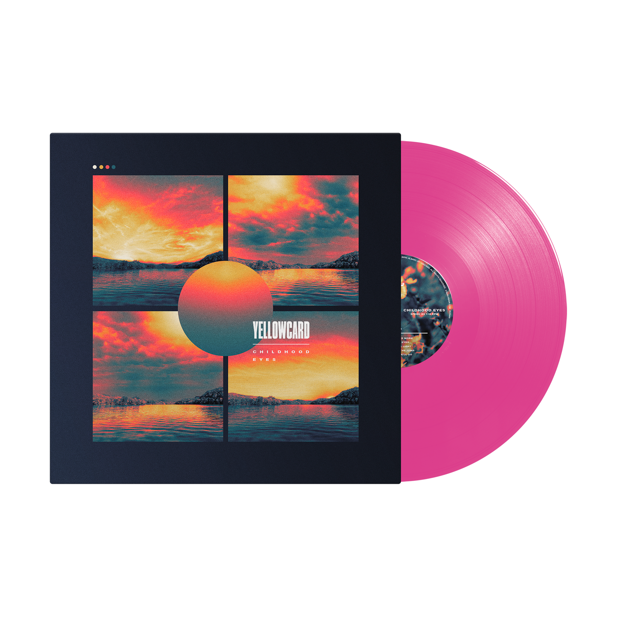 Childhood Eyes Magenta Etched Vinyl LP