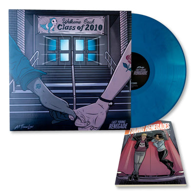Last Young Renegade Teal Vinyl LP & Graphic Novel