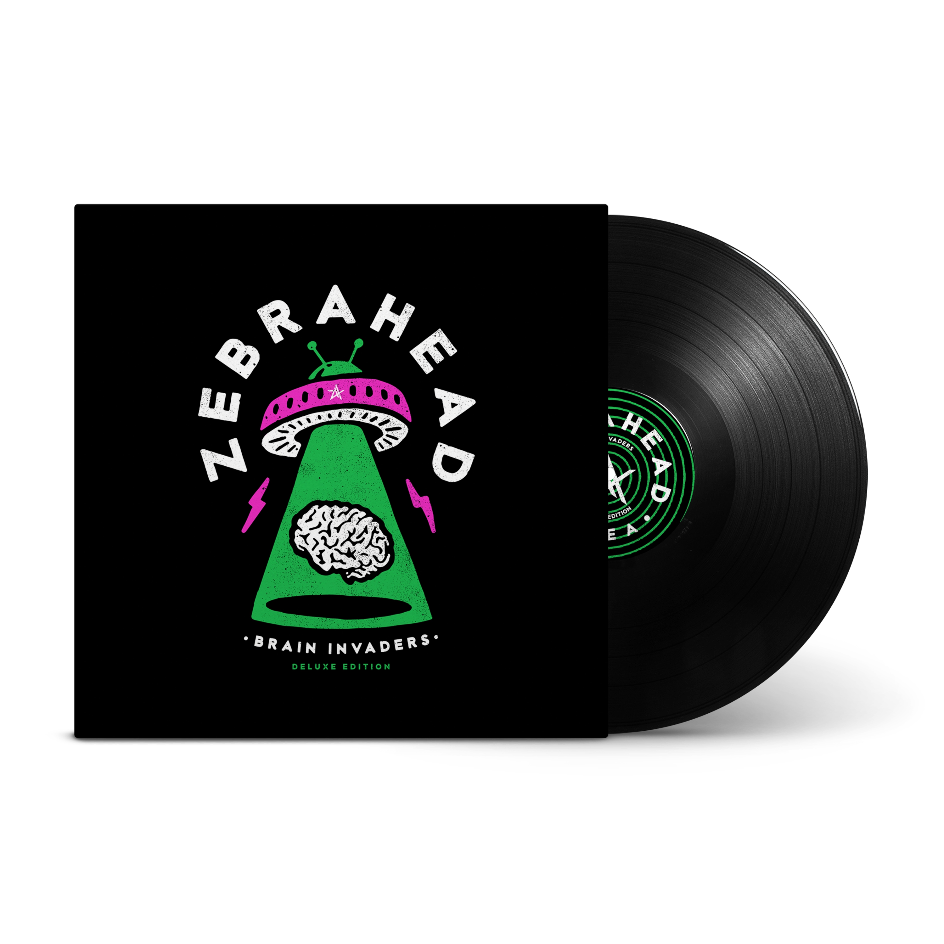 Brain Invaders (Deluxe Edition) Black LP – Rude Records Shop