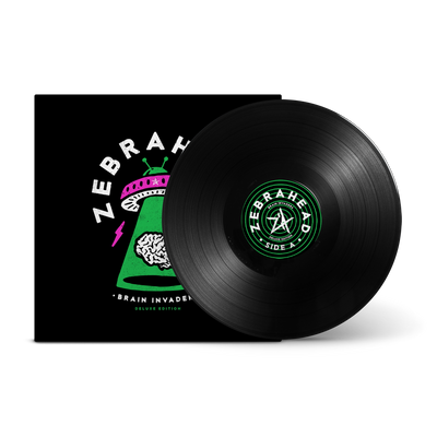 Brain Invaders (Deluxe Edition) Black LP