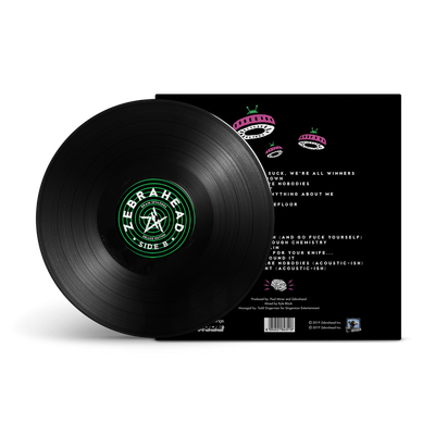 Brain Invaders (Deluxe Edition) Black LP