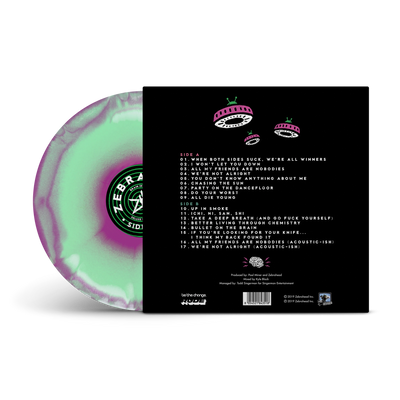 Brain Invaders (Deluxe Edition) Green, White & Purple Tri-Coloured A/B Side LP