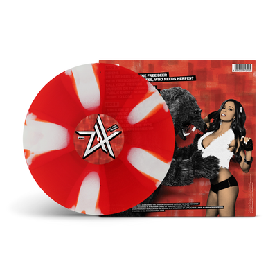 Call Your Friends Transparent Red & White Cornetto LP
