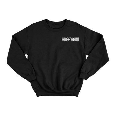 Skeletons Black Crewneck