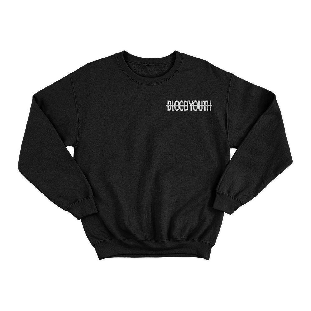 Skeletons Black Crewneck