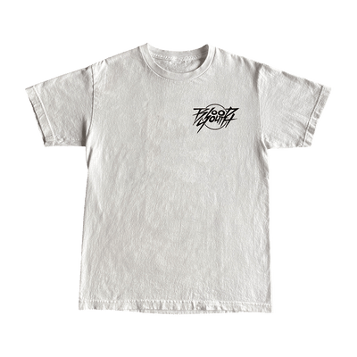 Closure Linework White T-Shirt
