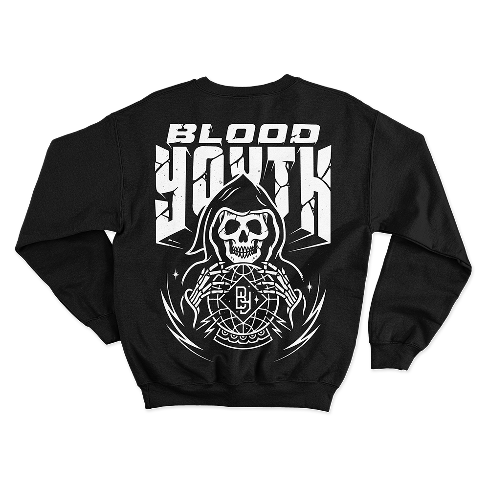 Reaper Black Crewneck